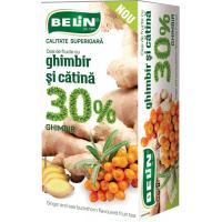 Ceai ghimbir si catina 30% 20plicuri BELIN
