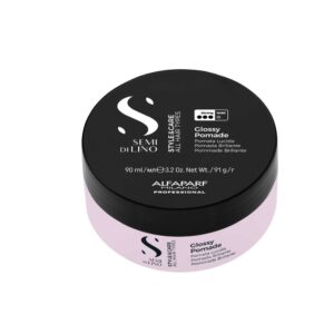 Ceara de stralucire Alfaparf Semi di Lino Style&Care Glossy Pomade, 90 ml