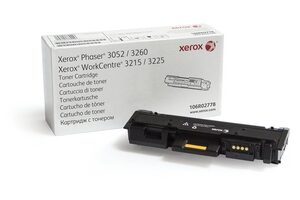 Toner Original pentru Xerox Negru, compatibil Phaser 3052/3260/WC3225, 3000pag (106R02778)