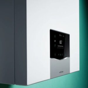 Centrala termica in condensatie Vaillant Ecotec Plus VUW 26CS/1-5 21 kW incalzire si acm kit evacuare inclus