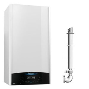 Centrala termica pe gaz in condensare Ariston Genus One Plus WIFI 35 kW si Salus IT500 wifi termostat ambient cu control prin internet 5 ani garantie