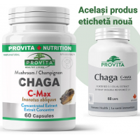 Chaga C-Max Extract concentrat 60cps PROVITA