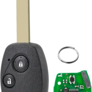 Cheie Auto Completa Programabila Techstar, cu 433MHz, 2 butoane, compatibila Honda Civic 2005–2011, Accord, CR-V, Odyssey, Pilot, Fit 2006–2008 – cip ID46, FCCID: N5F-S0084A