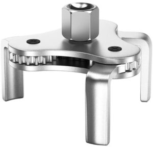 Cheie universala pentru filtru de ulei Techstar, reglabila cu 3 brate (3-Jaw), 2 cai, Metalic