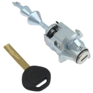 Cilindru incuietoare usa fata stanga cu cheie Techstar aftermarket, pentru BMW Seria 3 E90, E91, E92, E93 – Echiv OE 51217162427