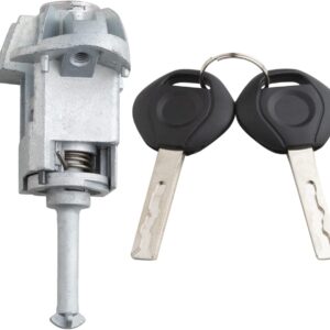 Cilindru incuietoare usa stanga fata cu 2 chei BMW Seria 3 E46 1998-2006 | Cod OE 51217019975