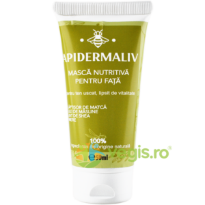 Masca Nutritiva de Fata cu Laptisor de Matca si Miere Apidermaliv 50ml