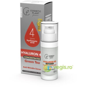 Ser Antirid Concentrat 4D cu Acid Hialuronic si Ceai Verde Face Care 30ml