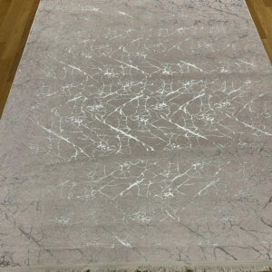 COVOR 160 230 CM- NUANTA ROZ PAL CU REFLEXE ARGINTII