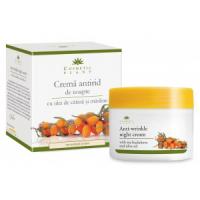 Crema antirid de noapte cu ulei de catina si masline 50ml COSMETIC PLANT