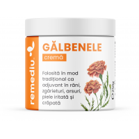 Crema cu extract de galbenele 250gr REMEDIU