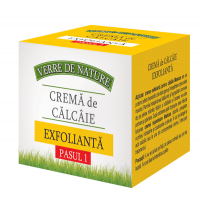 Crema de calcaie exfolianta pasul 1 100ml VERRE DE NATURE