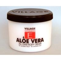 Crema de corp cu aloe vera si vitamina e 500ml VILLAGE COSMETICS