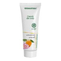 Crema de corp cu ulei de portocale dulci si unt de shea 250ml VIVA NATURA