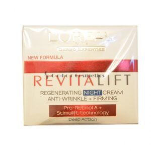 Crema de noapte anti-riduri regenerativa L Oreal RevitaLift Regenerating Night Cream Anti-Wrinkle + Firming