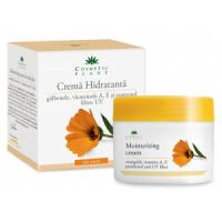 Crema hidratanta cu galbenele si vitaminele a,e si pantenol 50ml COSMETIC PLANT