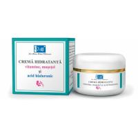 Crema hidratanta cu vitamine, musetel si acid hialuronic 50ml TIS
