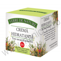 Crema hidratanta pentru ten uscat si sensibil 50ml VERRE DE NATURE