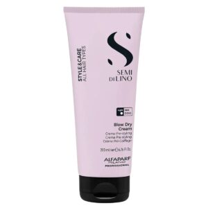 Crema pentru styling Alfaparf Semi di Lino Style&Care Blow Dry Cream, 200 ml
