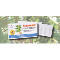 Aur derm supozitoare cu ulei de ricin, parafina si vitamina a (supozitoare) 10buc LAUR MED
