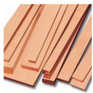 Bara (platbanda) cupru 30x5mm, 1 metru liniar Steel metal