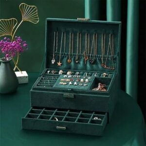 Cutie de Bijuterii cu Sertare