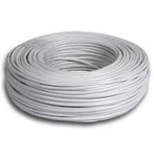 Cablu alarma 6 fire multifilare ecranate + fir masa CU 6 x 0,22 mm rola 100ml CVSMq5, cupru