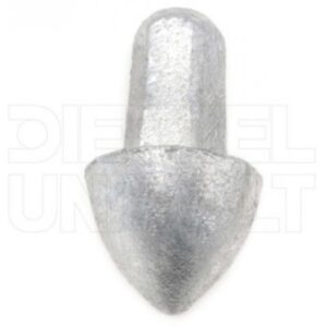 Varf de ghidaj pentru electrod de adancime, d=20mm, otel galvanizat Dietzel Univolt D-ESP-20-FV