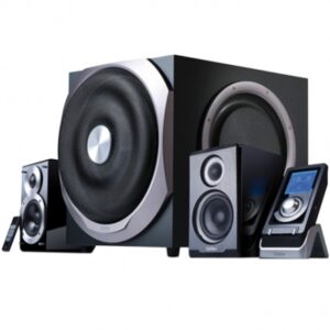 BOXE 2.1 EDIFIER, RMS: 300W (75Wx2 + 150W), black, telecomanda wireless 'S730' (include timbru verde 1 leu)