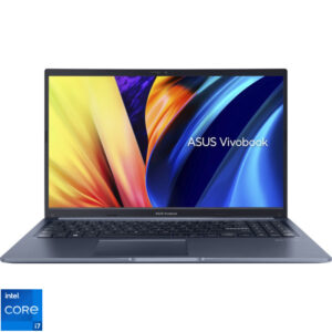 Laptop ASUS 15.6'' Vivobook 15 X1502VA, FHD, Procesor Intel® Core™ i7-13620H (24M Cache, up to 4.90 GHz), 16GB DDR4, 512GB SSD, Intel UHD, No OS, Quiet Blue