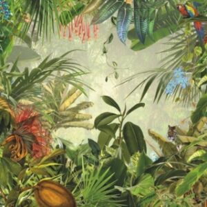 Fototapet Komar model Into The Wild Vlies multicolor lavabil cod XXL4-031 368 X 248 cm 4 piese