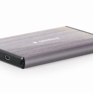 RACK extern GEMBIRD, pt HDD, 2.5 inch, S-ATA, interfata PC USB 3.0, aluminiu, gri, "EE2-U3S-3-LG"  (timbru verde 0.8 lei)