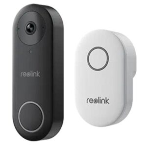 Sonerie video wireless Reolink Video Doorbell PoE D340P, 2K, slot card, night vision, vizualizare de pe telefon, detectie miscare