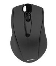 Mouse Optic USB A4TECH V-Track (N-500F), Black/Silver, wired cu 4 butoane si 1 rotita scroll, rezolutie 1000-2000dpi
