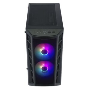CARCASE Cooler Master MasterBox MB320L ARGB with Hub, MATX,Transparent front bezel,U3x2,TG side panel,ARGB fanx2,w/ARGB Hub, "MCB-B320L-KGNN-S02" (timbru verde 0.19 lei)