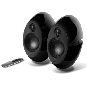 BOXE 2.0 EDIFIER, RMS: 74W (15Wx2 + 22Wx2 ), bluetooth, telecomanda wireless, black, Luna Eclipse 'E25' (include timbru verde 1 leu)