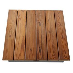 Dala din pin termotratat 60x60cm cu structura si picioruse reglabile incluse  DAL-PINT6060