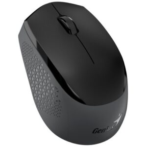 MOUSE Genius, "NX-8000S BT", PC sau NB, wireless, BT5.3 + 2.4GHz, optic, 1200 dpi, butoane/scroll 3/1, USB-A, negru, "31030034401" (timbru verde 0.18 lei)