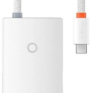 Baseus MultiPort Hub WKQX050102, USB Tip C, 6-in-1, redare 4K