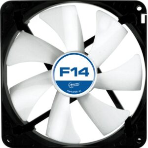 FAN FOR CASE ARCTIC. 'F14' 140x140x25 mm, low noise FD bearing (AFACO-14000-GBA01)