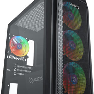 Carcasa AQIRYS Wezen Black ARGB