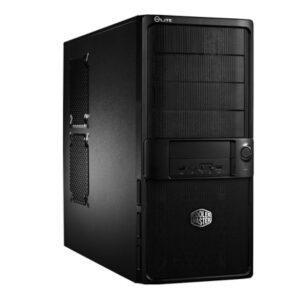 CARCASA COOLER MASTER  Elite. 335U, mid-tower, ATX, 1* 120mm fan (inclus), I/O panel, black 'RC-335U-KKN1'