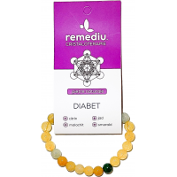 Diabet bratara din cristale 1buc REMEDIU