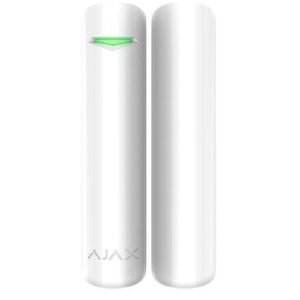 Contact magnetic AJAX DoorProtect WH, wireless, alb