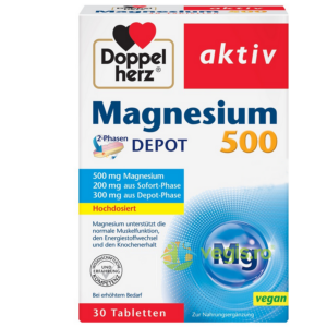 Magneziu 500 Depot Aktiv 30tb