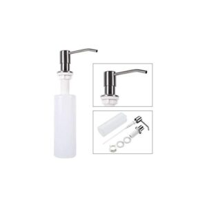 Dozator Incorporabil Inox, Pentru Chiuveta, Sapun, Detergent, 300ml