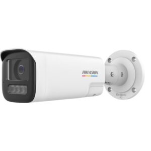 Camera IP ColorVu Hikvision DS-2CD1B47G3H-LIUF-SL, 4MP, lentila 2.8mm, Smart Hybrid Light 50m, microfon, difuzor, alarma, strobo alb, PoE, IP67