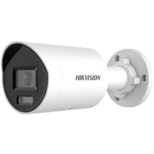 Camera IP Hikvision DS-2CD2047G2H-LIU, 4 MP, ColorVu, IR si lumina alba 40m, 130 dB WDR, microfon, H.265+, IP67