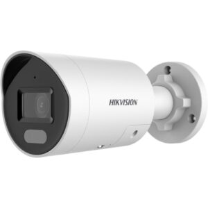 Camera IP ColorVu Hikvision DS-2CD2047G2H-LIU/SL(EF), 4MP, lentila 2.8mm, Smart Hybrid Light 40m, microfon, difuzor, alarma audio, PoE, IP67