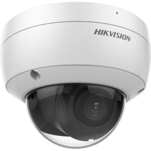 Camera IP dome Hikvision DS-2CD2166G2-ISU, lentila 2.8mm, 6 Megapixel, IR 30m, microfon integrat, IP67, IK10